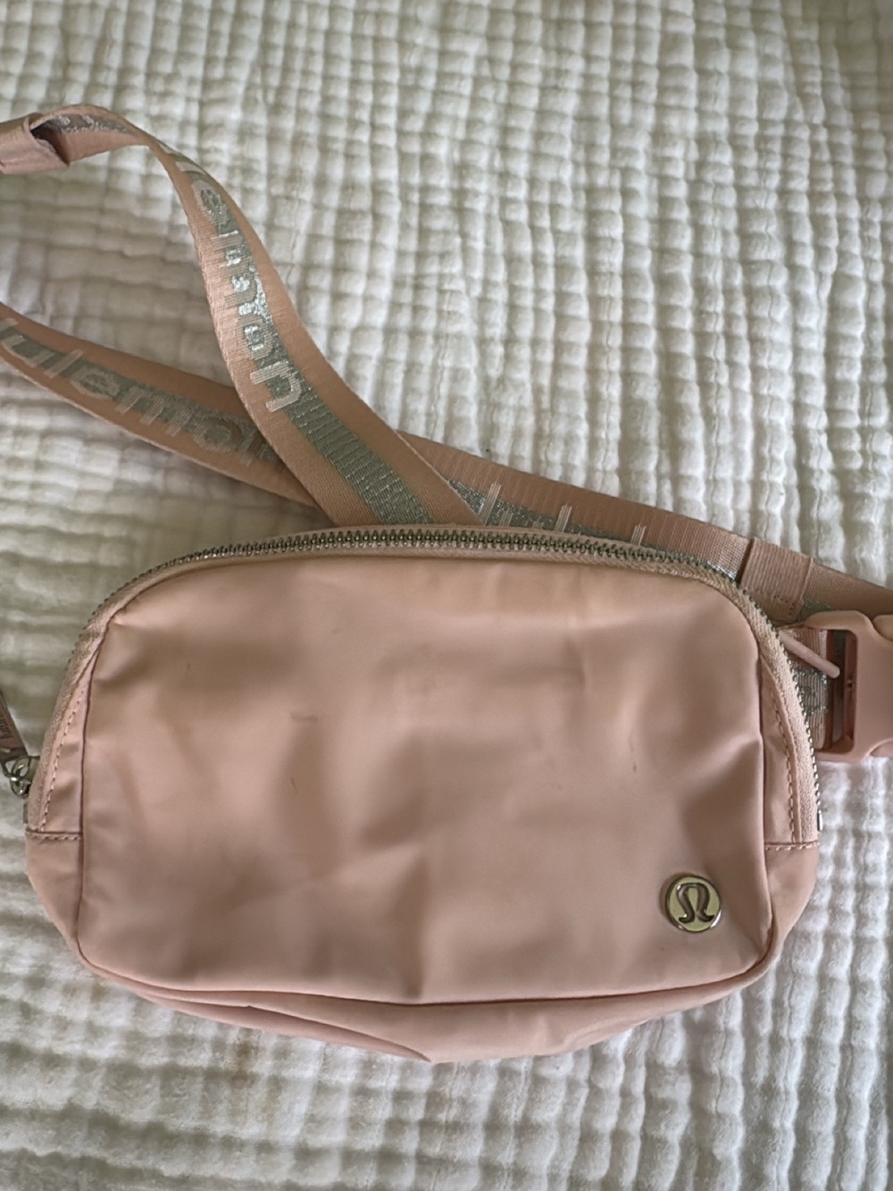 lululemon athletica Blush Pink Crossbody Belt Bag